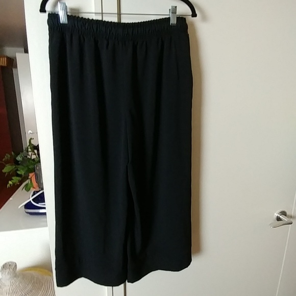 NY Collection cropped wide leg pants - Size M - Picture 3 of 8